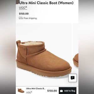Ugg ultra mini boots